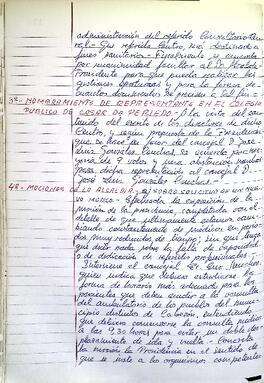 Libro de actas del Pleno, 1987-1989