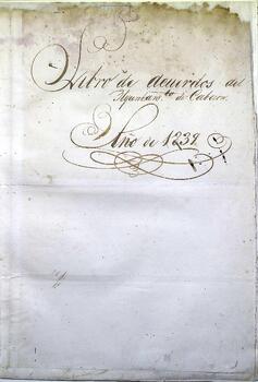 Libro de acuerdos del Ayuntamiento de Cabezón de la Sal