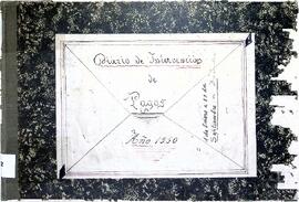 Diario de intervención de pagos, 1950-1951