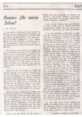 134 RUENTE UN NUEVO SALEM