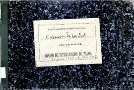 Diario de intervención de pagos, 1925-1926