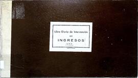 Libro diario de intervención de ingresos, 1955