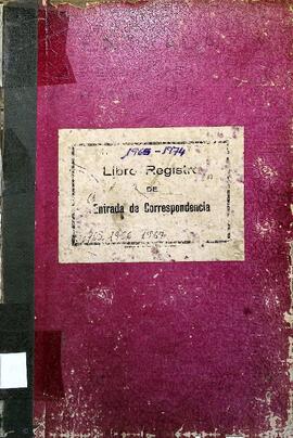 Libro general de entrada de documentos, 1965-1974