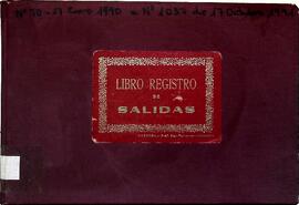 Libro registro general de salidas, 1990-1991