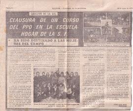 097 CLAUSURA DE UN CURSO DEL PPO EN LA ESCUELA HOGAR DE LA S.F