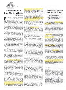 117 CONTESTACIÓN A LUIS MARTÍN VILLARÍN