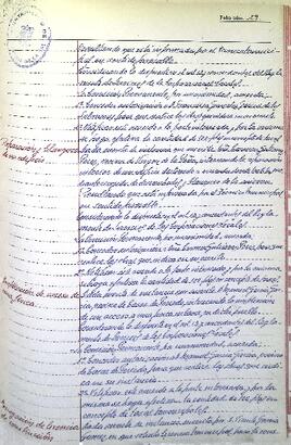 Libro de actas de sesiones de la Comisión Municipal Permanente (1949-1964).