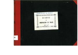 Libro diario de intervención de pagos de la Junta Vecinal de Ontoria, 1968