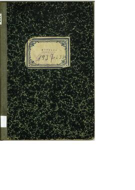 Libro de entradas de correspondencia del Ayuntamiento de Cabezón de la Sal, 1937-1938
