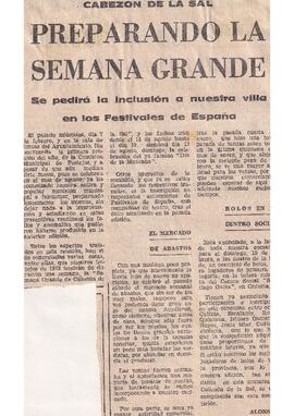 231 PREPARANDO LA SEMANA GRANDE