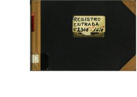 Libro registro de entradas del Ayuntamiento de Cabezón de la Sal, 1985-1986