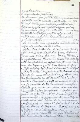 Libro de actas de sesiones de la Comisión Municipal Permanente (1949-1964).