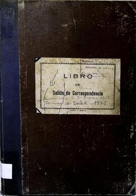Libro general de salida de documentos, 1969-1970
