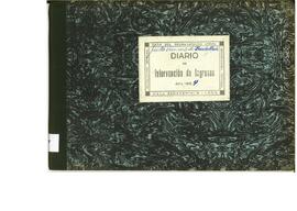Diario de intervención de ingresos de la Junta Vecinal de Bustablado, 1969
