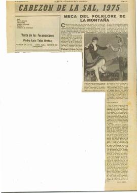 024 CABEZÓN DE LA SAL1975 MECA DEL FOLKLORE DE LA MONTAÑA