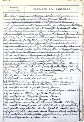 Libro-registro de salida de documentos y comunicaciones