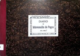Libro diario de intervención de pagos de la Junta Vecinal de Ontoria, 1965