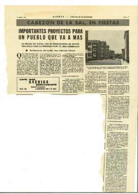 027 IMPORTANTES PROYECTOS PARA UN PUEBLO QUE VA A MAS