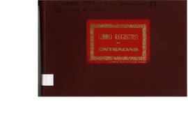 Libro registro de entradas del Ayuntamiento de Cabezón de la Sal, 1987
