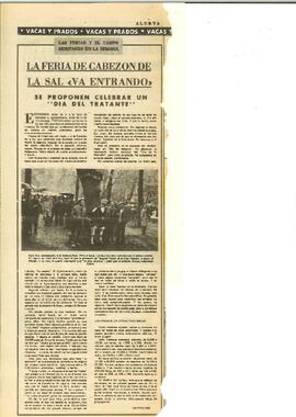 016 LA FERIA DE CABEZÓN DE LA SAL VA ENTRANDO