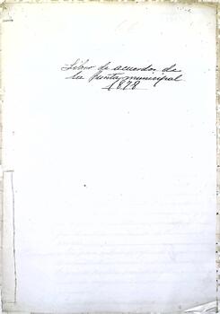 Libro de acuerdos de la Junta Municipal de Cabezón de la Sal, 1878