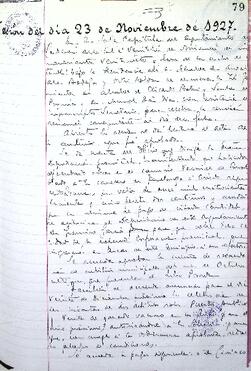 Libro de actas de sesiones de la Comisión Municipal Permanente, 1926-1932