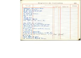 Libro registro de entradas, 1983-1985