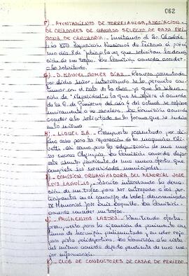 Libro de actas de la Comisión de Gobierno, 1990-1991