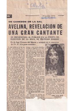 243 AVELINA REVELACION DE UNA GRAN CANTANTE