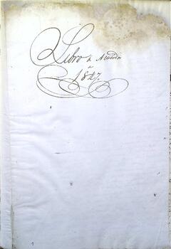 Libro  de acuerdos del Ayuntamiento de Cabezón de la Sal, 1847