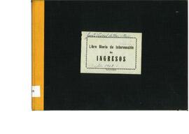 Libro diario de intervención de ingresos de la Junta Vecinal de Bustablado, 1963