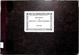 Libro general de rentas y exacciones del Ayuntamiento de Cabezón de la Sal, 1965