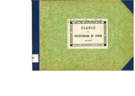 Libro diario de intervención de pagos de la Junta Vecinal de Casar de Periedo, 1967