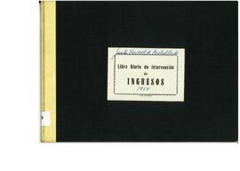 Libro diario de intervención de ingresos de la Junta Vecinal de Bustablado, 1964