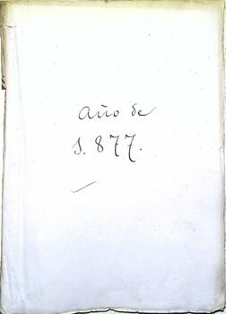 Libro de acuerdos del Ayuntamiento de Cabezón de la Sal, 1877