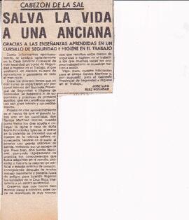 071 SALVA LA VIDA A UNA ANCIANA