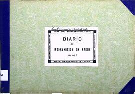 Libro diario de intervención de pagos de la Junta Vecinal de Bustablado, 1967