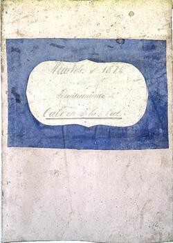 Libro de actas del Ayuntamiento de Cabezón de la Sal, 1874