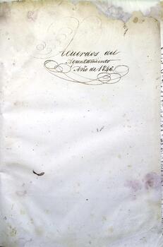 Libro de acuerdos del Ayuntamiento de Cabezón de la Sal, 1846