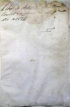 Libro de actas del Ayuntamiento Constitucional de Cabezón de la Sal