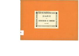 Diario de intervención de ingresos de la Junta Vecinal de Ontoria, 1967