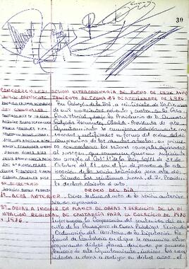Libro de actas del Pleno, 1984-1987
