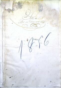 Libro de acuerdos del ayuntamiento de Cabezón de la Sal, 1856